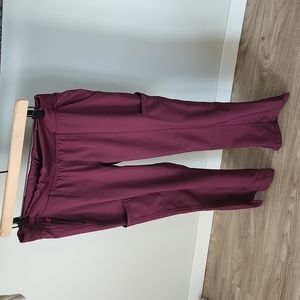 MedCouture Energy Wine / Burgundy scrubs pants